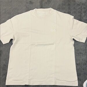 Psycho Bunny Light Beige Short Sleeve Logo Tee